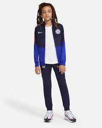 Chelsea fc 2019/20 stadium away men's soccer jersey your team. Veste De Survetement De Football Chelsea Fc Pour Enfant Nike Fr