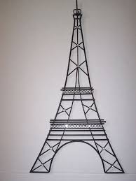 Base For Wire Wrap Eiffel Tower Metal Wall Sculpture Art N Craft Eiffel Tower