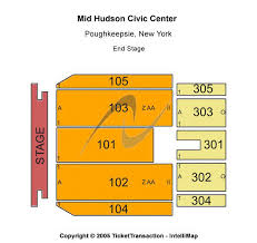 mid hudson civic center seating chart