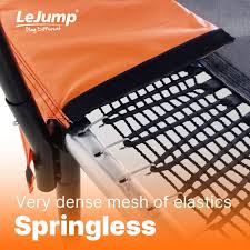 Outdoor Springless Trampolines LeJump Flora 14 FT Non-Spring ASTM Approved  Recreational Big Trampoline with Enclosure Net Best Choice Outdoor  Trampoline for Adults and Kids Heavy Weight Limit (14FT) : Amazon.ae:  Sporting Goods