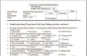 Bank soal download sdplh kelas 9 semester 1 dan kunci jawaban soal hots pai sd soal uts muatan lokal kelas 2 semester 2 soal agama. Soal Uts Pkn Kelas 6 Vi Semester 2 Ii Sd Blog Paperplane