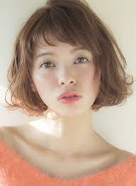 ヘアスタイル おしゃれまとめの人気アイデア pinterest 西浦 愛 ボブパーマ オン眉 ボブ 薄毛 パーマ