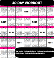30 day workout go team fab mama
