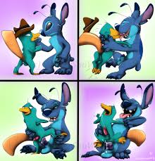 Post 3993488: crossover Lilo_and_Stitch Perry_the_Platypus Phineas_and_Ferb  RainArtsInk Stitch