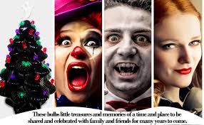 Amazon.com: 117Pcs Ceramic Halloween Tree Replacement Lights Bulbs/Tree  Pegs Including Red Skull/Purple Pumpkin/Green Spider & 2Pcs Themed Tree  Tops (White Ghost ＆ Orange Wizard Hat) : Home & Kitchen