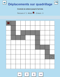 Deplacements Sur Quadrillage Clic Ma Classe