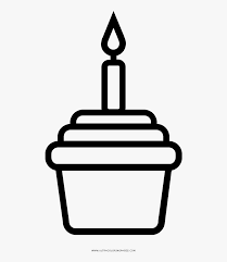Birthdays are always special, so much that we start preparing for them months before the main day. Birthday Cupcake Coloring Page Cup With Straw Drawing Transparent Background Hd Png Download Kindpng