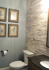Half Bathroom Remodel Ideas Square White Porcelain Console Vessel Sink Hanging Picture Light Cheap Bathroom Makeover Bathrooms Remodel Basement Bathroom Design