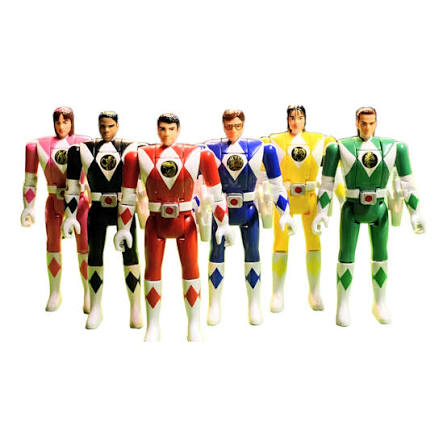 Bonecos Power Rangers