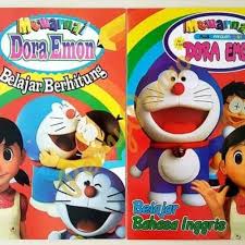 Dimana asal doraemon ini dari abad ke 22. Jual Buku Mewarnai Doraemon Uk 28 5cm X 21cm Jakarta Selatan Eshal Art Tokopedia
