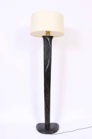 Shop our small glass lamp selection from the world's finest dealers on 1stdibs. Yasha Heifetz Black Cerused Oak Reading Floor Lamp Circa 1950 At 1stdibs