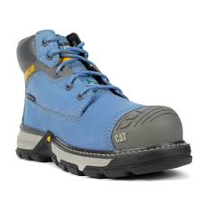 Caterpillar Women S Excavator Superlite Blue Heaven Waterproof Csa Nano Toe Work Boots P311384 Wooki Com