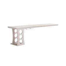 This is the first part of the build as their was to much film to put into one video. Furniture Of America Phoyt Wood Floating Bar Table With Wine Rack In White Oak Idi 192580