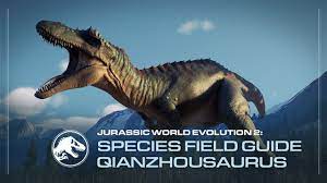 Check out more of the new games arriving in 2021 and beyond. Species Field Guide Qianzhousaurus Jurassic World Evolution 2 Youtube