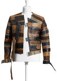 Maison Martin Margiela Leather Belt Jacket Mmm H M Dust Bag Hanger Ebay Belted Jacket Leather Jacket Clothes