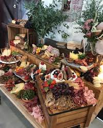 2020 Wedding Trends 20 Charcuterie Board Or Table Ideas Charcuterie Wedding Appetizers Table Food Platters