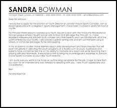 We did not find results for: Youth Director Cover Letter Sample Cover Letter Templates Examples