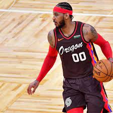 Carmelo kyam anthony is an american professional basketball player for the portland trail blazers of the national basketball association. Carmelo Anthony To Miss Second Straight Game With Sore Right Ankle Portland Trail Blazers News Analysis Highlights And More From Sports Illustrated