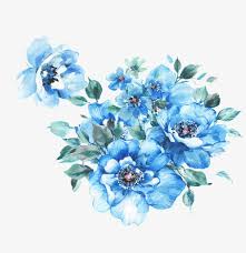 Blue Flower Decoration Flower Clipart Blue Flowers Png Transparent Clipart Image And Psd File For Free Download Blue Flower Png Watercolor Flower Background Blue Flowers