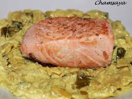 Pave De Saumon Sur Son Lit De Poireaux Au Curry Recette En 2020 Recettes De Cuisine Pave De Saumon Recette Pave De Saumon