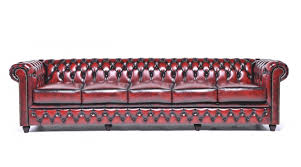 Vintage echtleder chesterfield ledersessel braun lounge leder club sessel 449 #chairfloorprotectors. Chesterfield Sofa Leder 5 Sitzer Antik Rot House Of Chesterfield De