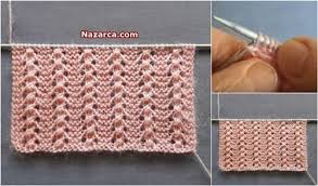 3 Ters 3 Buz Orgu Modeli Turkce Videolu Anlatimli Nazarca Com Baby Knitting Patterns Orgu Orgu Desenleri