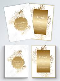 29447 best birthday invitation template ✓ free vector download for commercial use in ai, eps, cdr, svg vector illustration graphic art design . Golden Hand Painted Linear Flowers Wedding Invitation Template Image Picture Free Download 450001012 Lovepik Com
