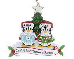 Looking for a christmas ornament to celebrate your first year as an engaged or newlywed couple? Personalized Couples Ornaments Funny Married Dog Ornament Shop