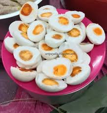 Hanya guna 3 bahan sahaja! Telur Masin Rebus