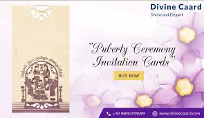 Invitation letters can be used to invite people to any kind of event, such send a letter of invitation when you are inviting someone to be included in something, such as an. Buy Puberty Ceremony Invitation Cards Online Online Wedding Cards Wedding Invitations Online Buy Wedding Invitations