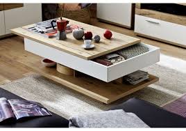 41 02594 Couchtisch 115 X 70 Cm Crackeiche Weiss Matt Couchtisch Mit Schublade Couchtisch Couchtische