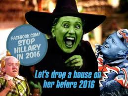 Résultat de recherche d'images pour "Hillary as a witch meme"