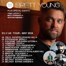 Setlist is out for our May shows in EU/UK and my best buds @luccadoes,  @mattferrantimusic, and @keatonsimons are opening the shows for me. So  excited to be with y'all! Go give them