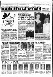 Mr. Pobuda bids an emotional farewell at his last Hartford graduation