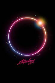 Overlay Neon Circle Frame Starboy Ramka Kruglaya Neonovaya Yarkaya Nadpis Avatar Image Overlay Overlays Color Photoshop