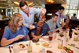 The gaucho way of preparing meat. New Meat Palace In Dallas Uptown Gets All You Can Eat Fogo De Chao