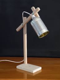Lampe Bois Et Boite De Conserve Modele 4 Luminaires Par Kestufabrik Lampe Bois Luminaire Bois Boite De Conserve