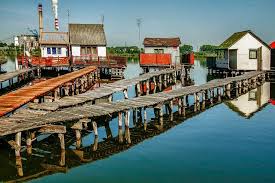 Floating Houses of Lake Bokodi