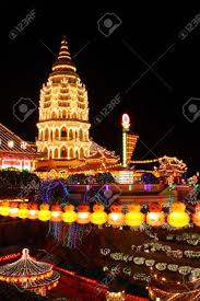 Visit to penang notable landmark, kek lok si temple to see world largest bronze kuan yin statue and take some beautiful photos. Night Scenery View Of Kek Lok Si Temple Which Located In Penang Stock Photo Picture And Royalty Free Image Image 6520469