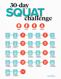 How Many Squats Should I Do Daily Routine And 30 Day Challenge