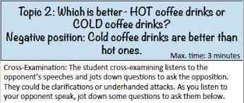 Coffee Debate Activity Value Public Speaking Activities Public Speaking Hot Coffee Drinks