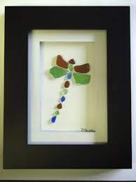 Love Beach Glass For Animals Designs Sea Glass Crafts Beach Glass Crafts Beach Glass Art