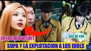 Idol que fueron a sopa : Joy Y Kai Fueron Victimas Sopa Y La Explotacion S3xu4l A Los Idols Otitomola Youtube