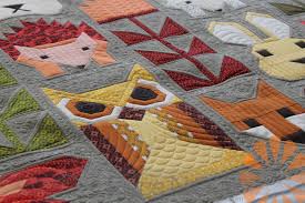 Piece N Quilt Fancy Forest Quilt Custom Machine Quilting By Natalia Bonner