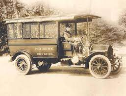 Ny Nypd 1910s Patrol Wagon Coches Antiguos Bicicletas Retro Autos