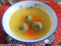 Around The World In Favorite Recipes German Liver Dumplings Leberknoedel Czech Recipes Recipes Favorite Recipes