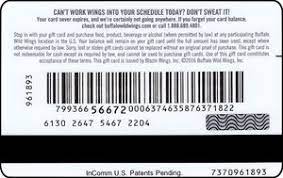 Gift card code delivered via email. Gift Card Logo 25 Buffalo Wild Wings United States Of America Buffalo Wild Wings Col Us Bww 012i