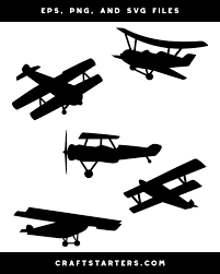 Old Fashioned Airplane Silhouette Clip Art Airplane Silhouette Silhouette Clip Art Clip Art