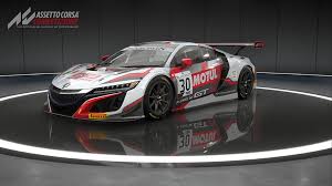 Beim nsx gt3 evo, gemäß den anforderungen des gt3 wettbewerbs mit heckantrieb ausgestattet, entfällt die hybridkomponente des serienmodells. Assetto Corsa The Honda Nsx Gt3 Debut In 2018 With Great Facebook