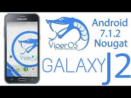 Bu romu zip halinde odin aracı ile. Update Galaxy J2 To Nougat Viperos Android 7 1 2 Rom Youtube